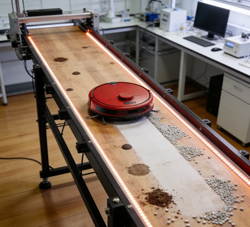 掃地機器人直線除塵測試臺