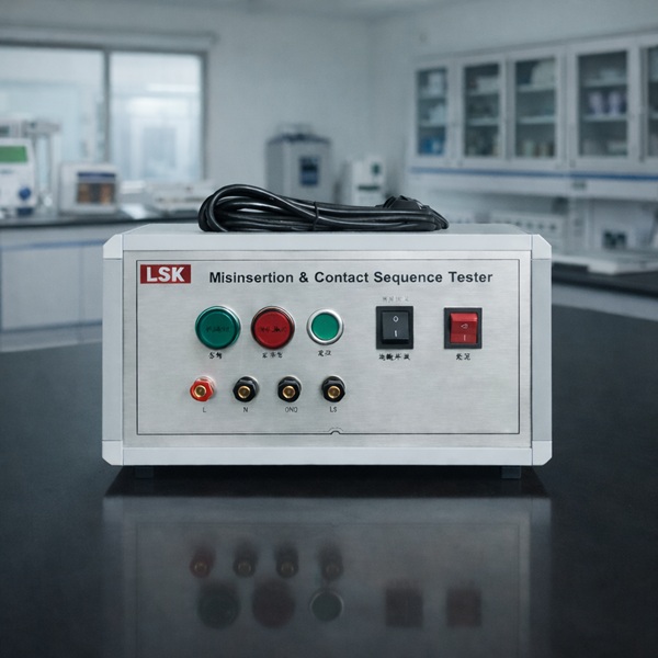 防誤插入及接觸順序試驗儀