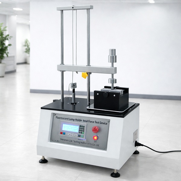 熒光燈座軸向力試驗裝置